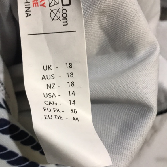 BNWT nautical rope swimsuit boohoo size 12 14 yacht birthday sea vacation beach - Picture 8 of 8